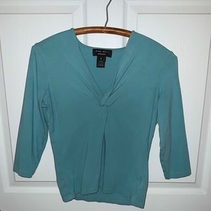 Cute short top blue